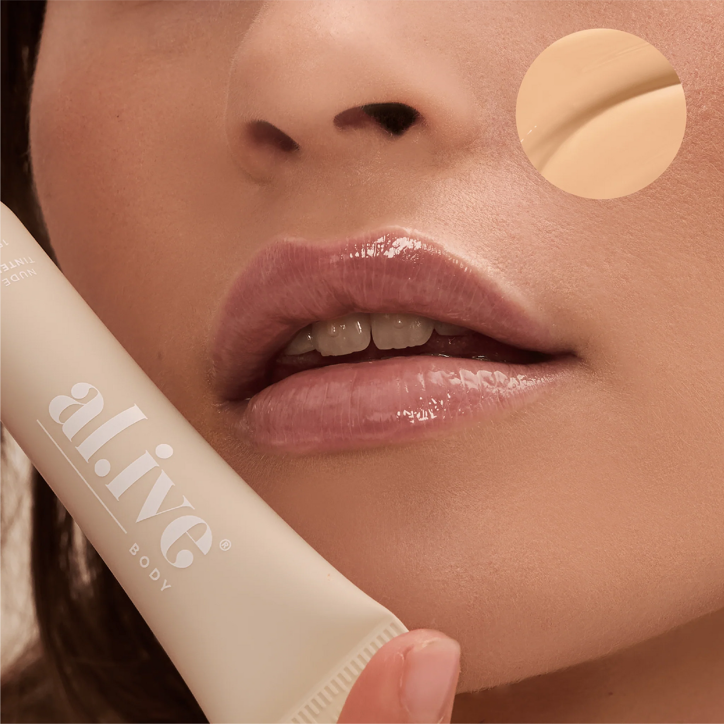 Al.ive Tinted lip butter Nude Coconut