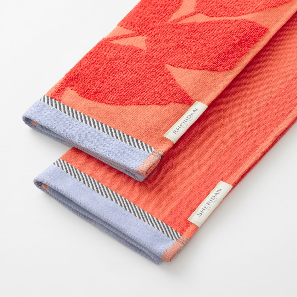 Sheridan Varda Tea Towel Two Pack Sweet Pepper