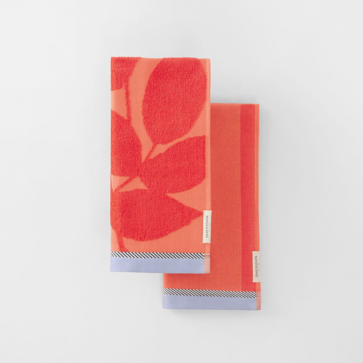 Sheridan Varda Tea Towel Two Pack Sweet Pepper