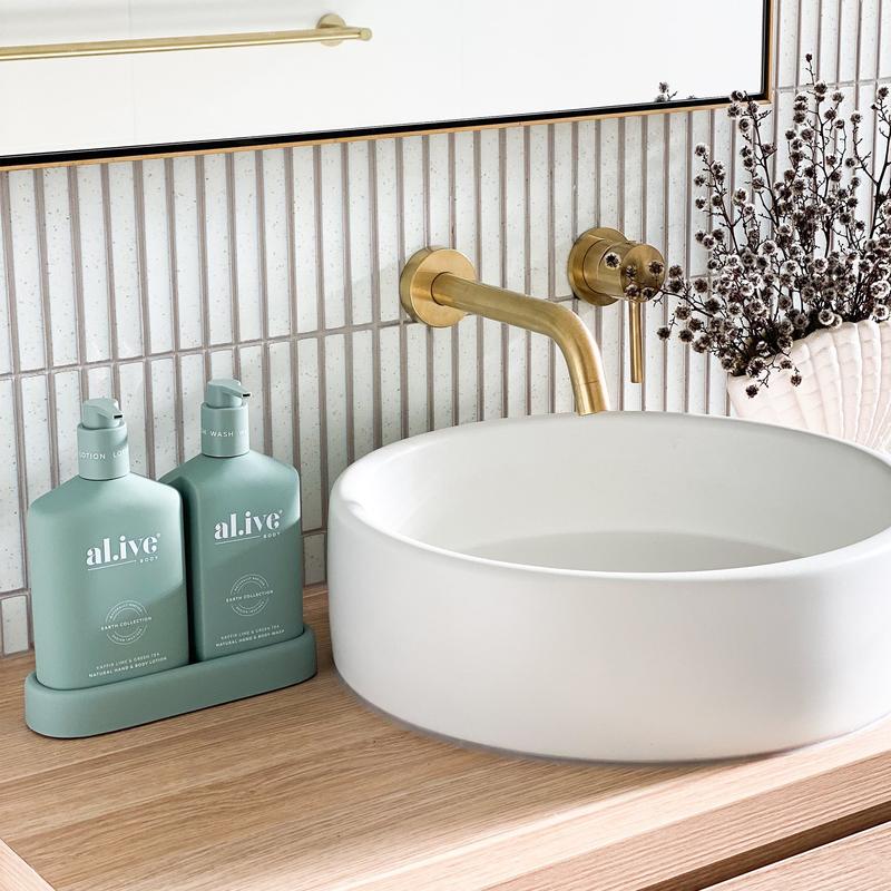 al.ive Wash & Lotion Duo - Kaffir Lime & Green Tea