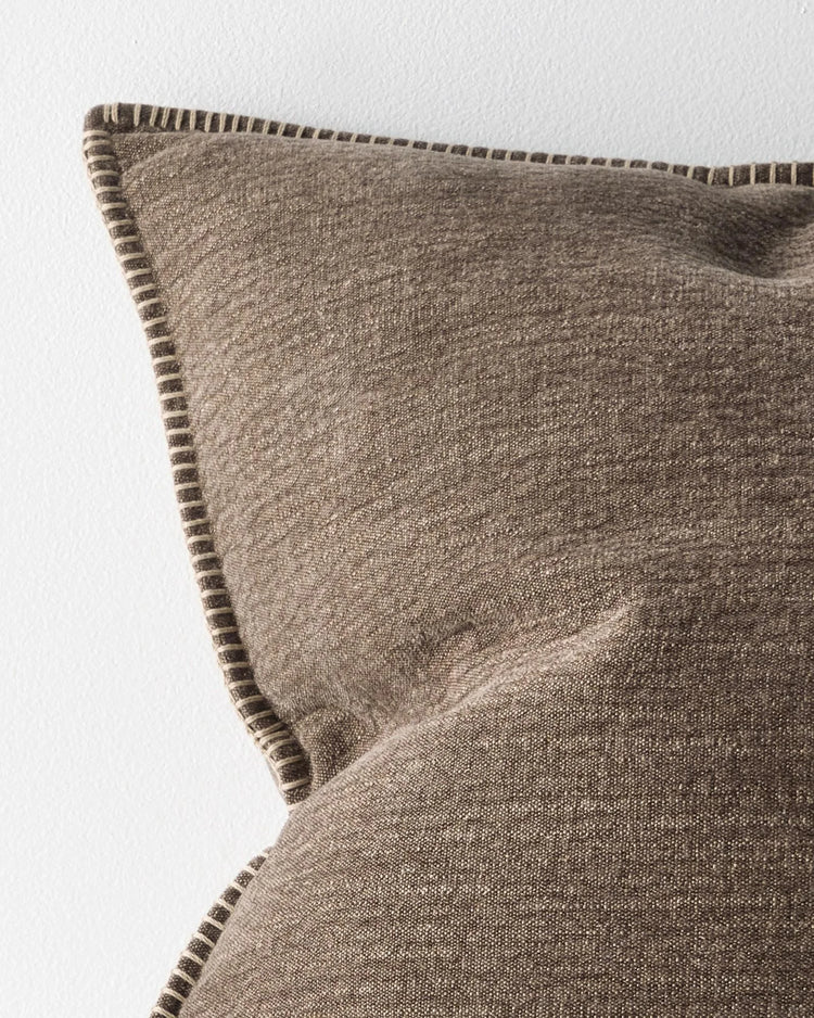 Alba Cushion 50 x50cm Bark
