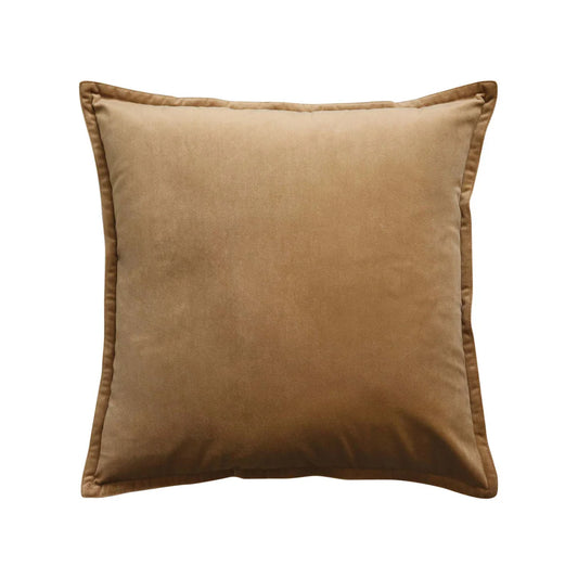 Mira Velvet Cushion Toffee