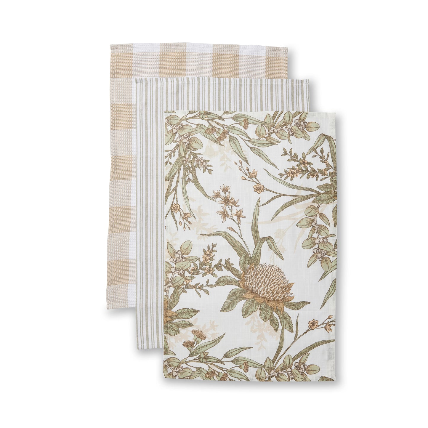 Glenelg Neutral Teatowel Pack