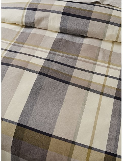 Lennon Stripe Quilt Cover Set Double