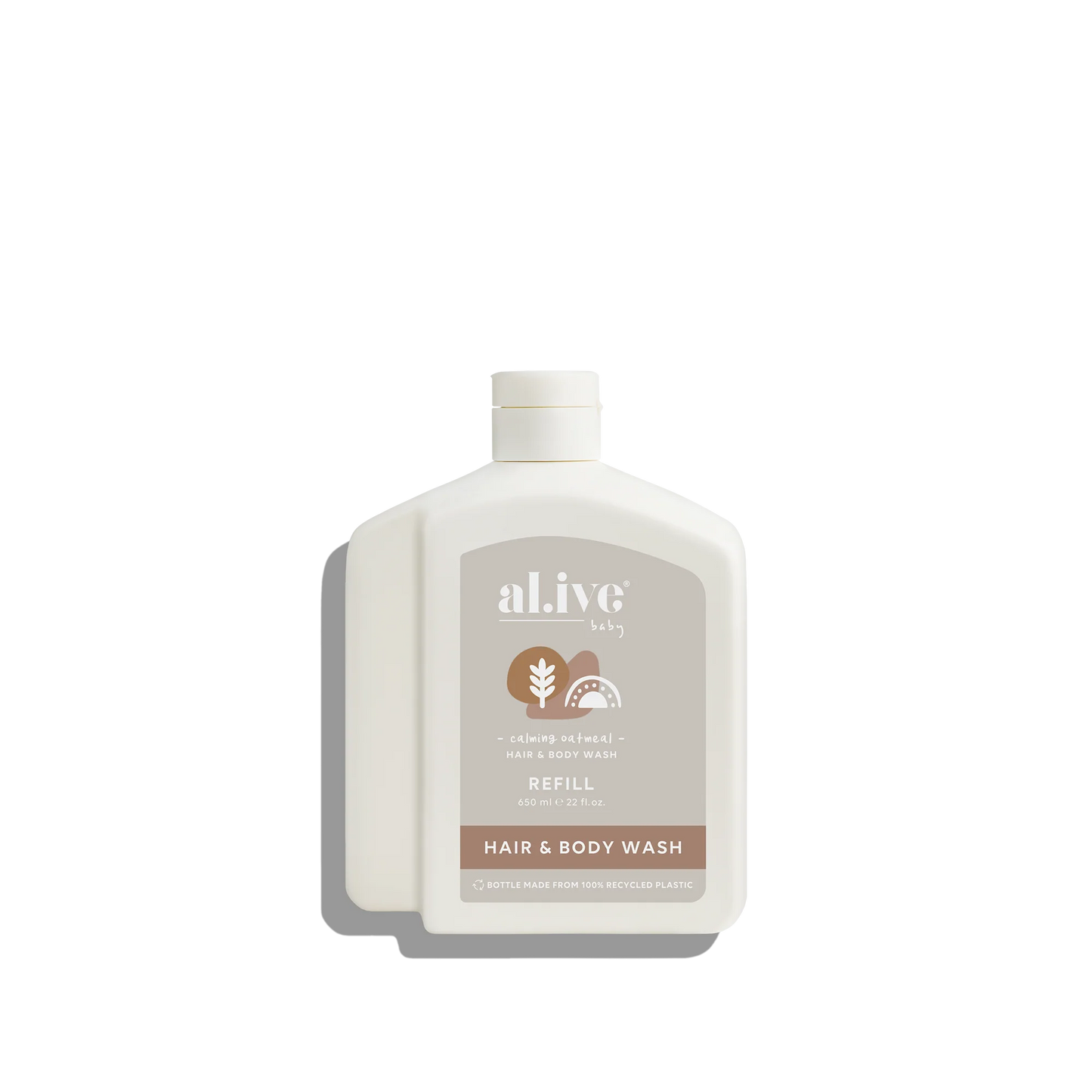 al.ive Body Baby Wash Calming Oatmeal Refill