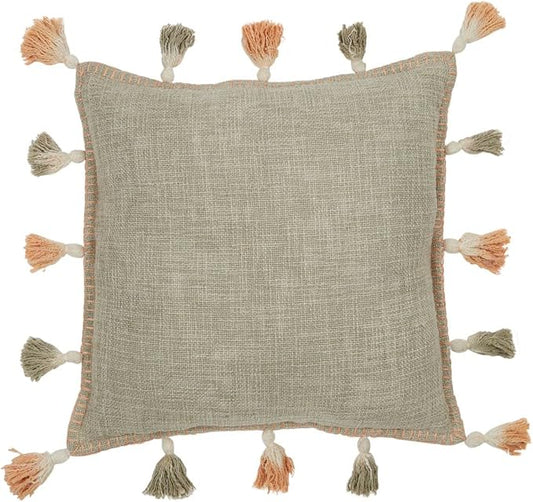 Kendrix Cotton Cushion Nude