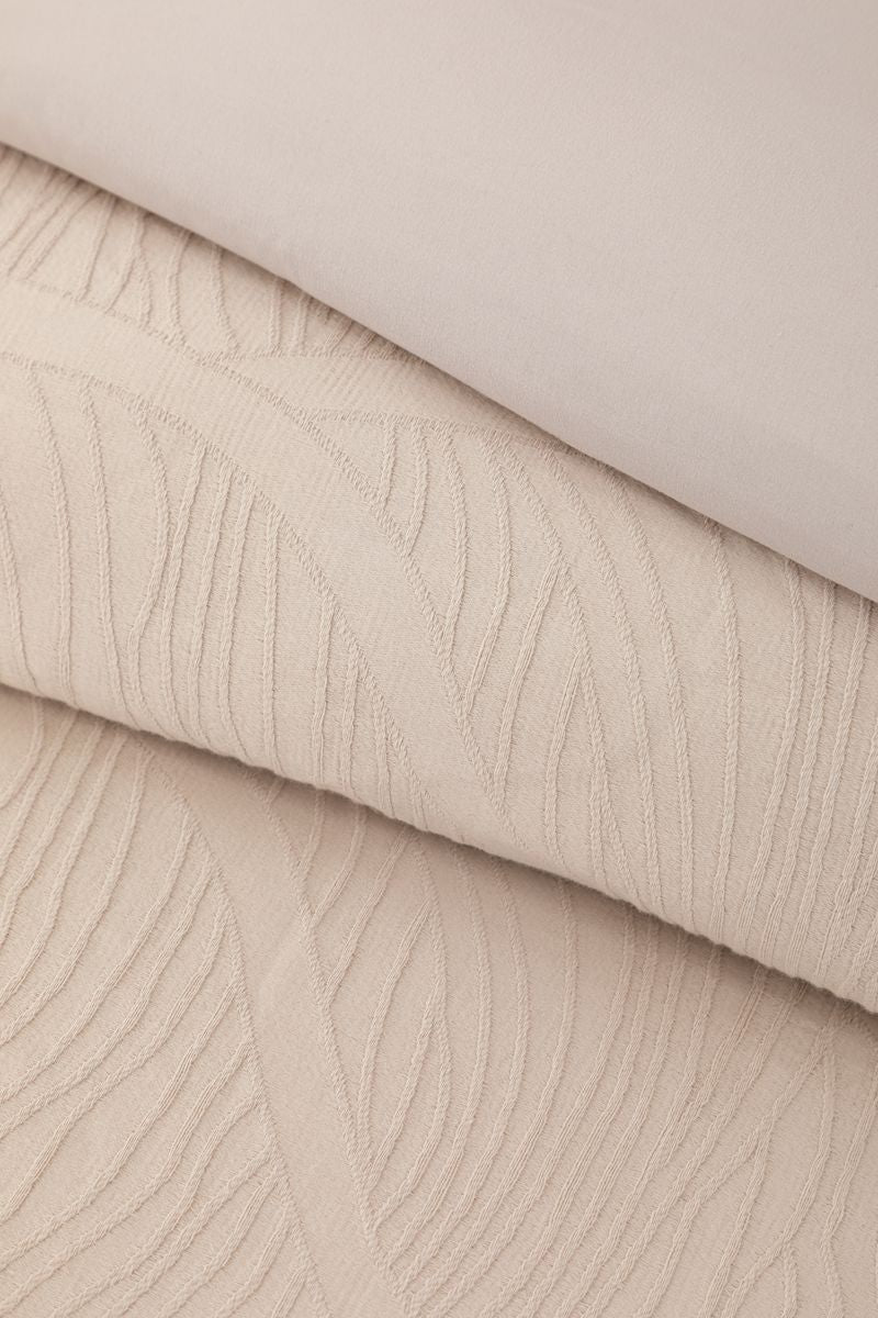 Ashford Quilt Cover Set - Linen