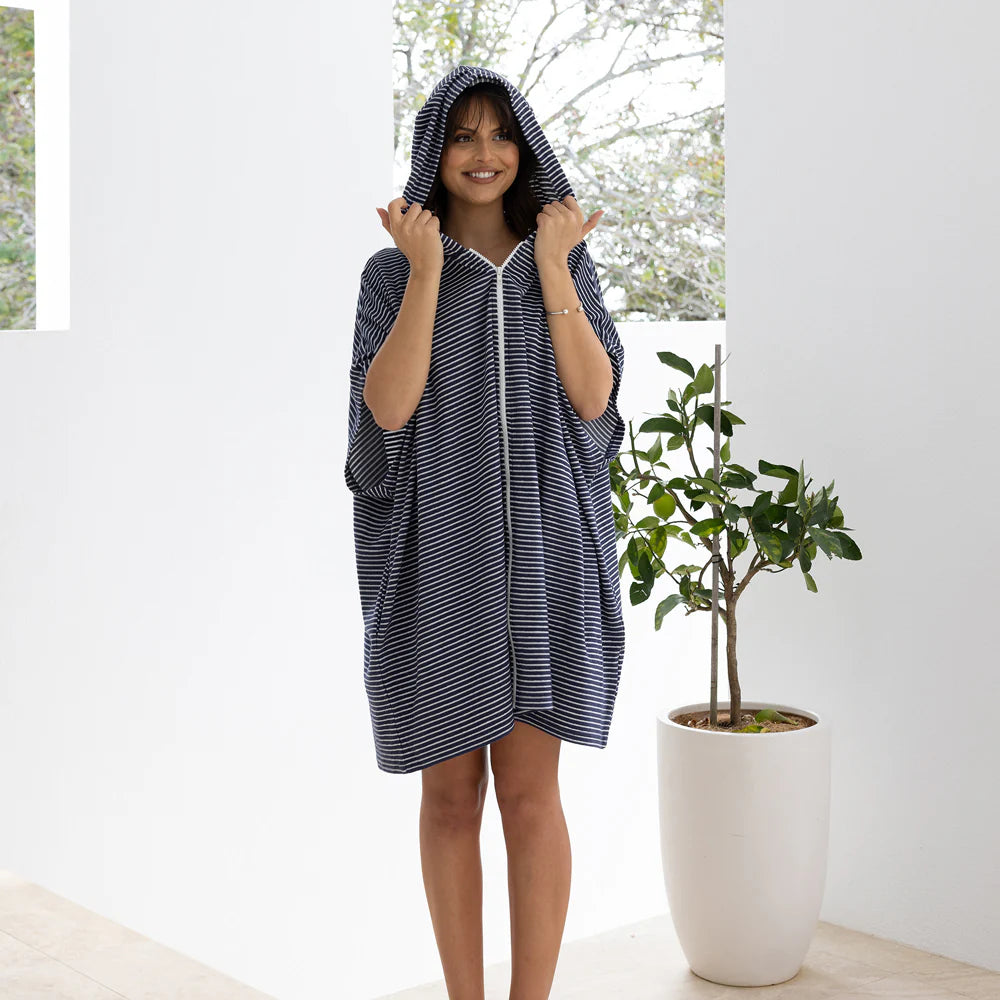 Zip Front Poncho