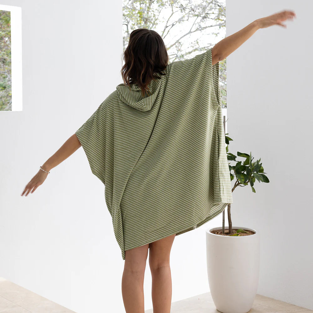 Zip Front Poncho
