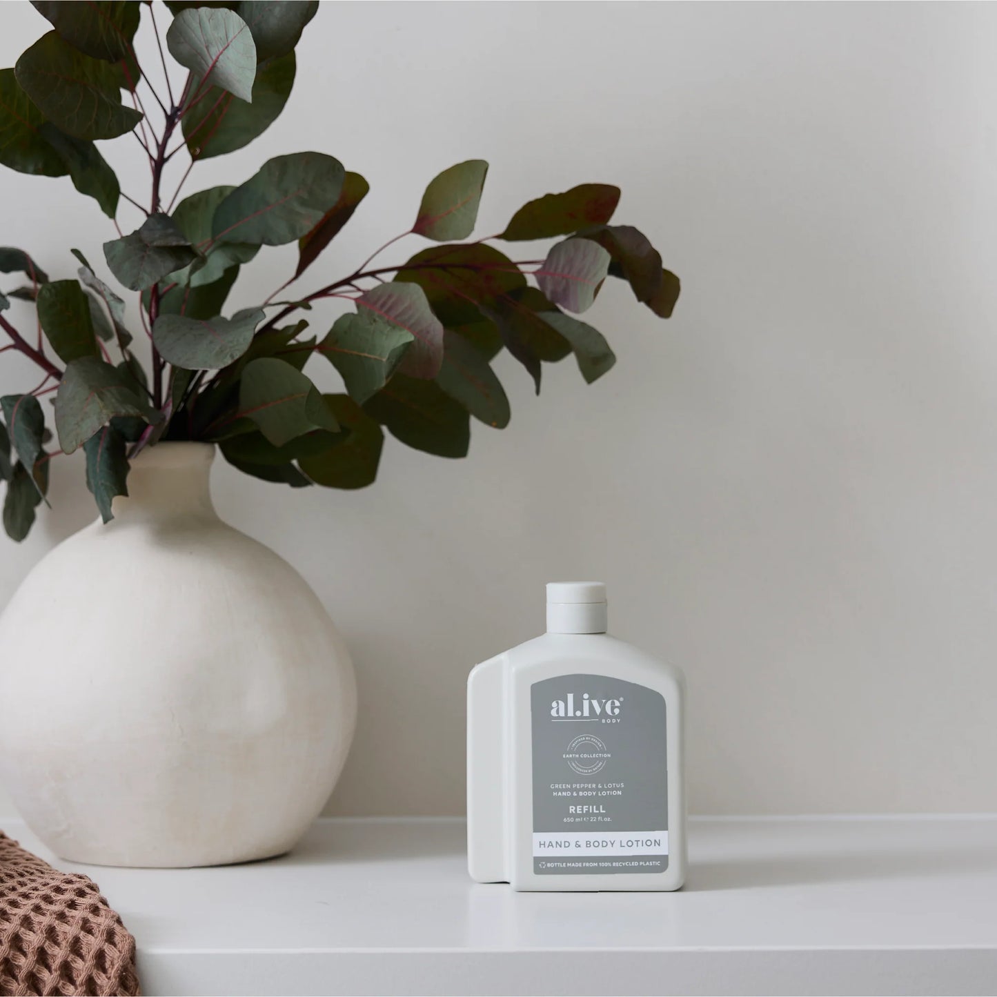 al.ive Lotion Refill Green Pepper & Lotus