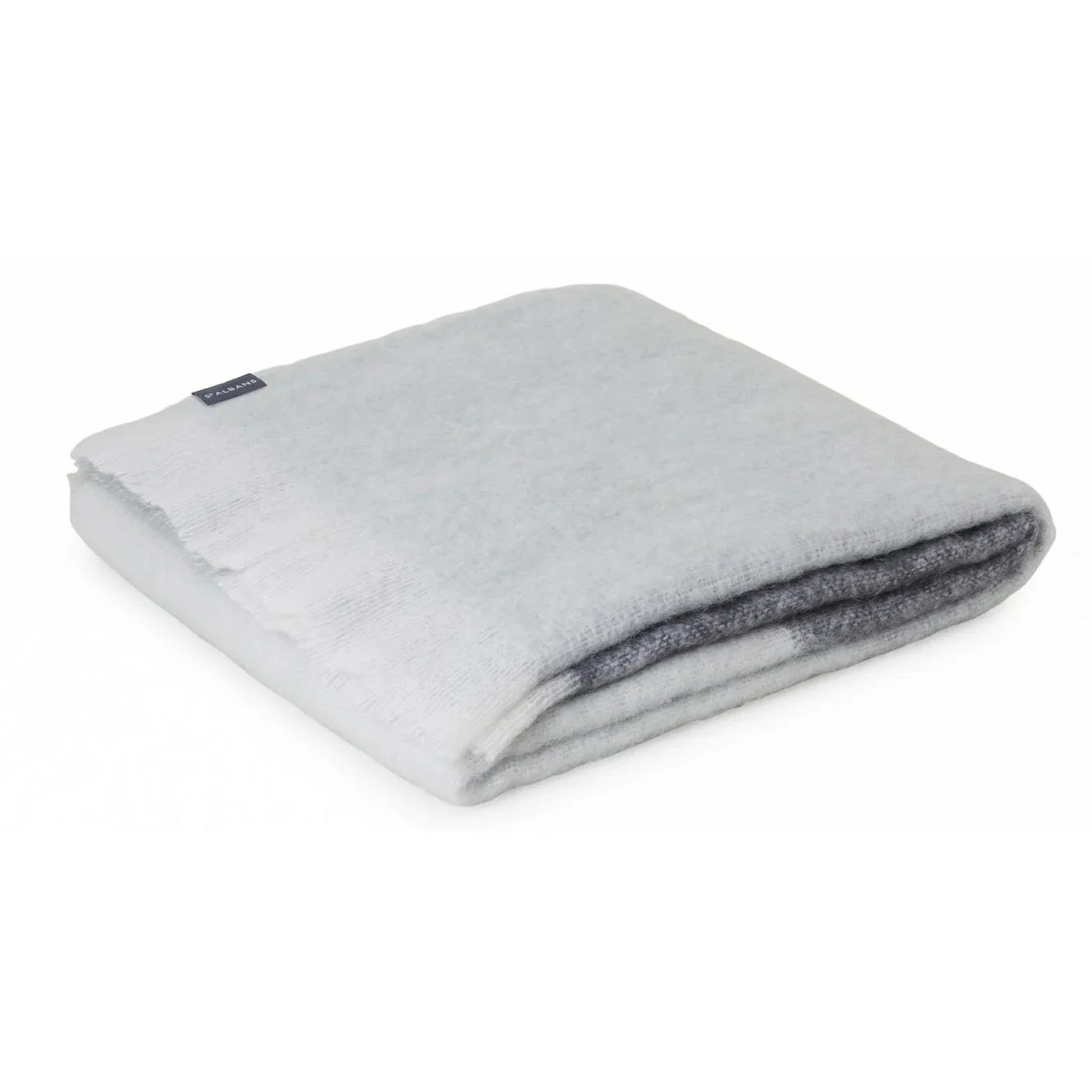 St Albans Mohair Throw Ghost