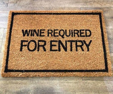 Door Mat Wine 40x60