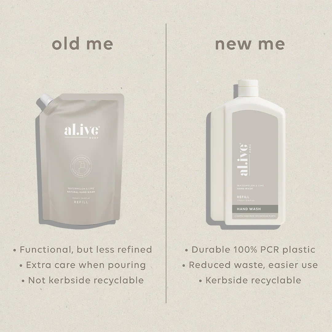 al.ive 1L Hand Wash Refill Watermelon & Lime