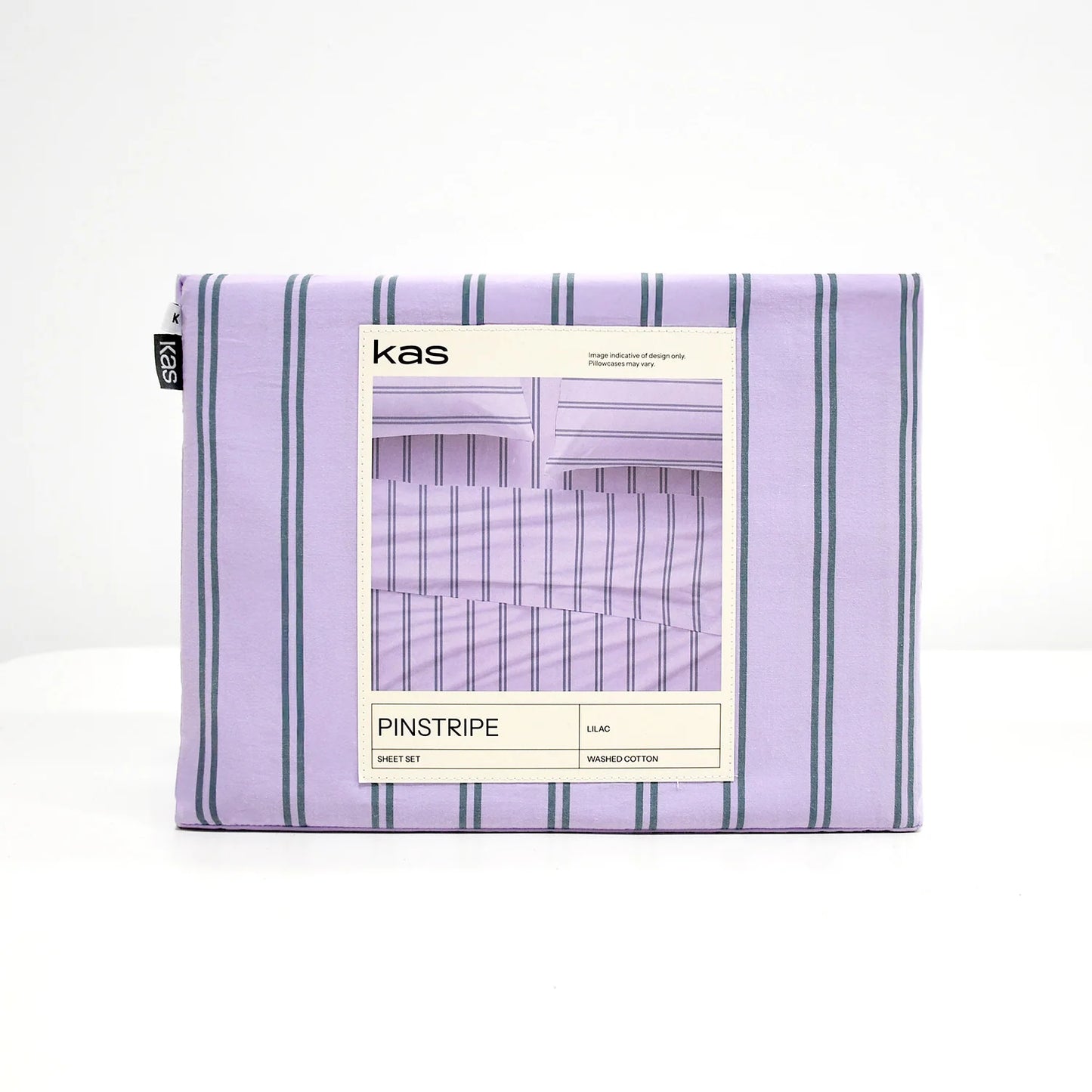 Pinstripe Lilac Sheet Set