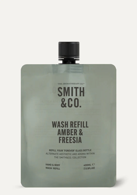 Smith & Co. - Hand & Body Wash - Amber & Freesia Refill