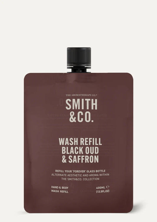 Smith & Co. - Hand & Body Wash - Black Oud & Saffron Refill