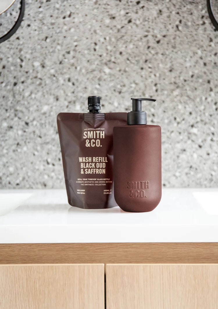 Smith & Co. - Hand & Body Wash - Black Oud & Saffron Refill