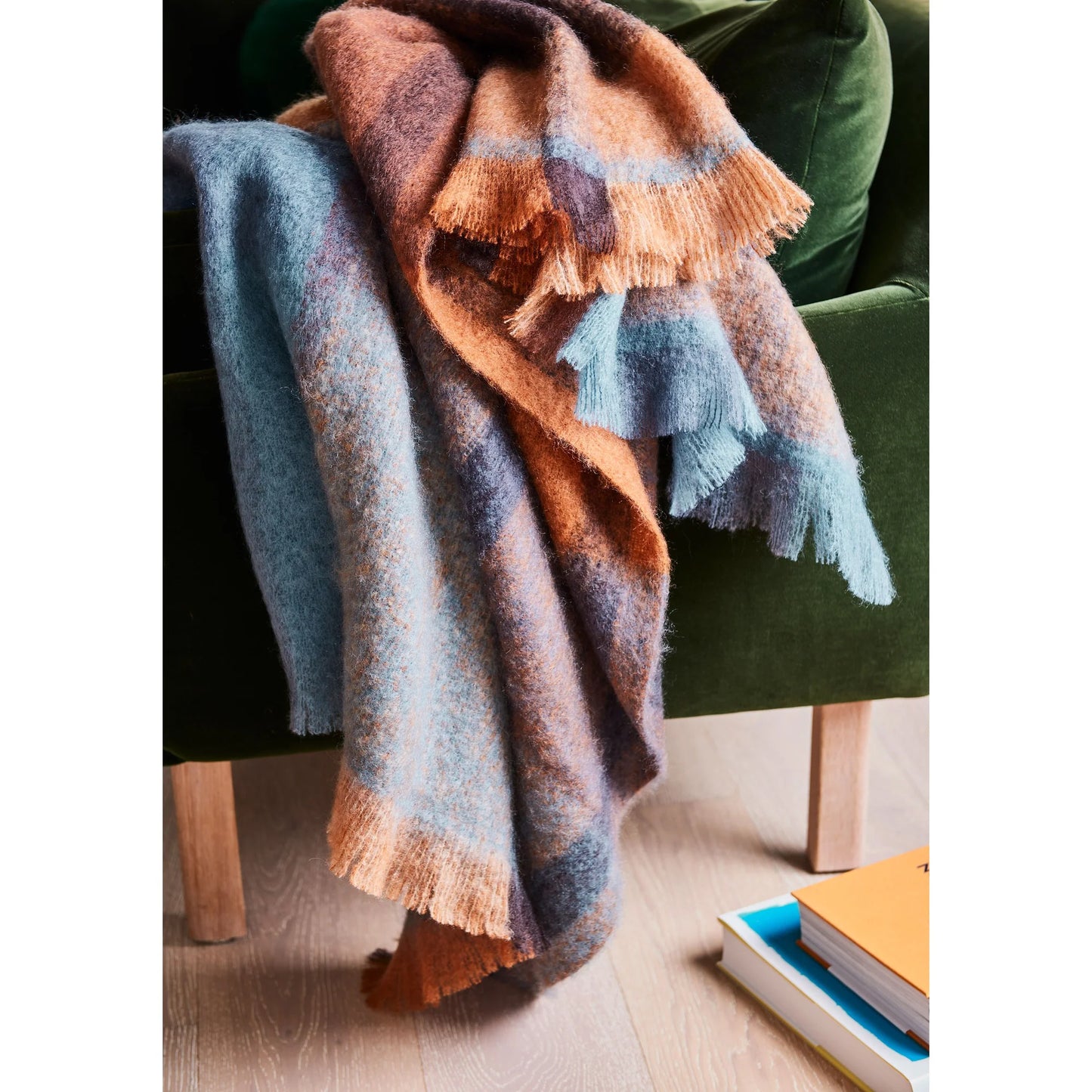 St Albans Mohair Throw Dargo