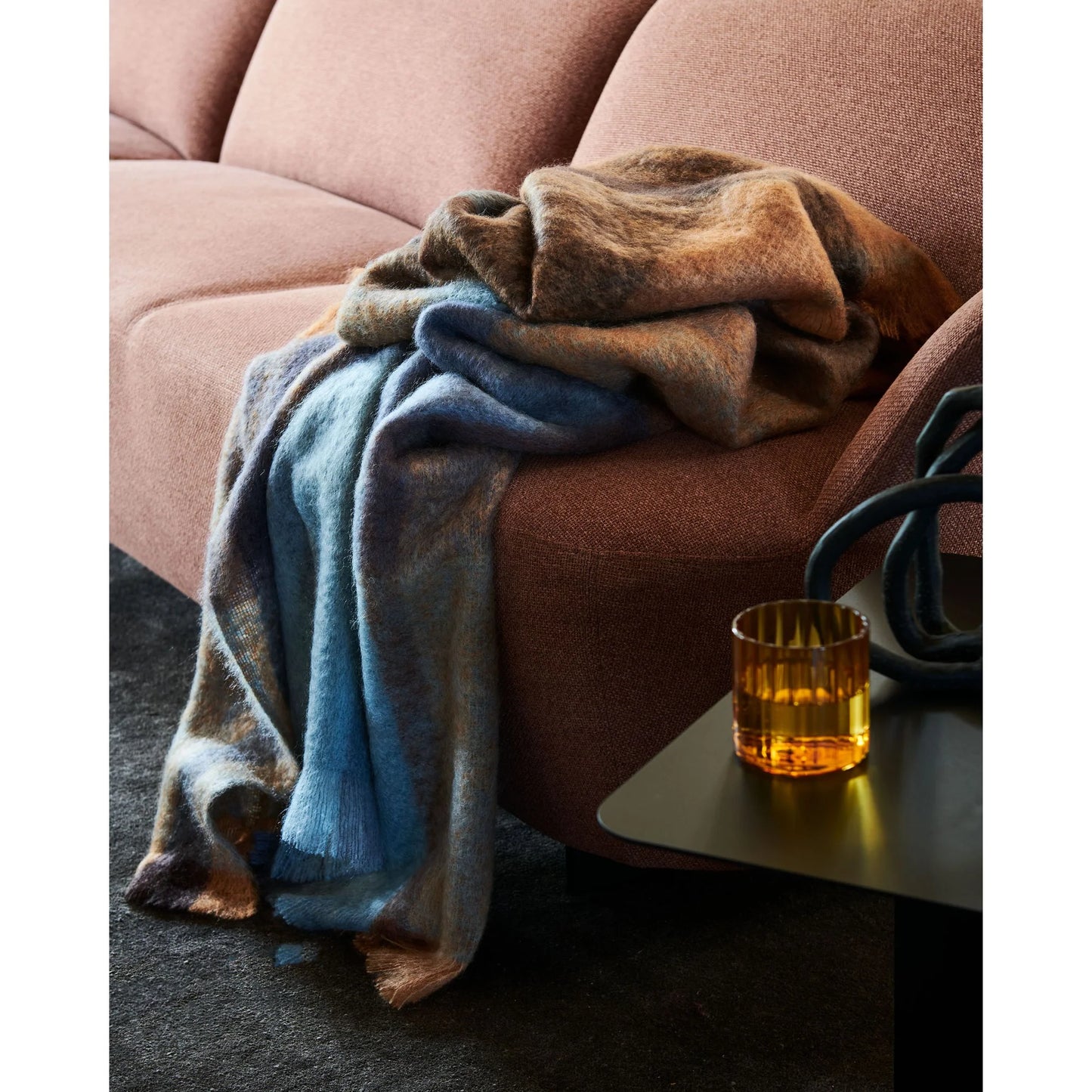 St Albans Mohair Throw Dargo