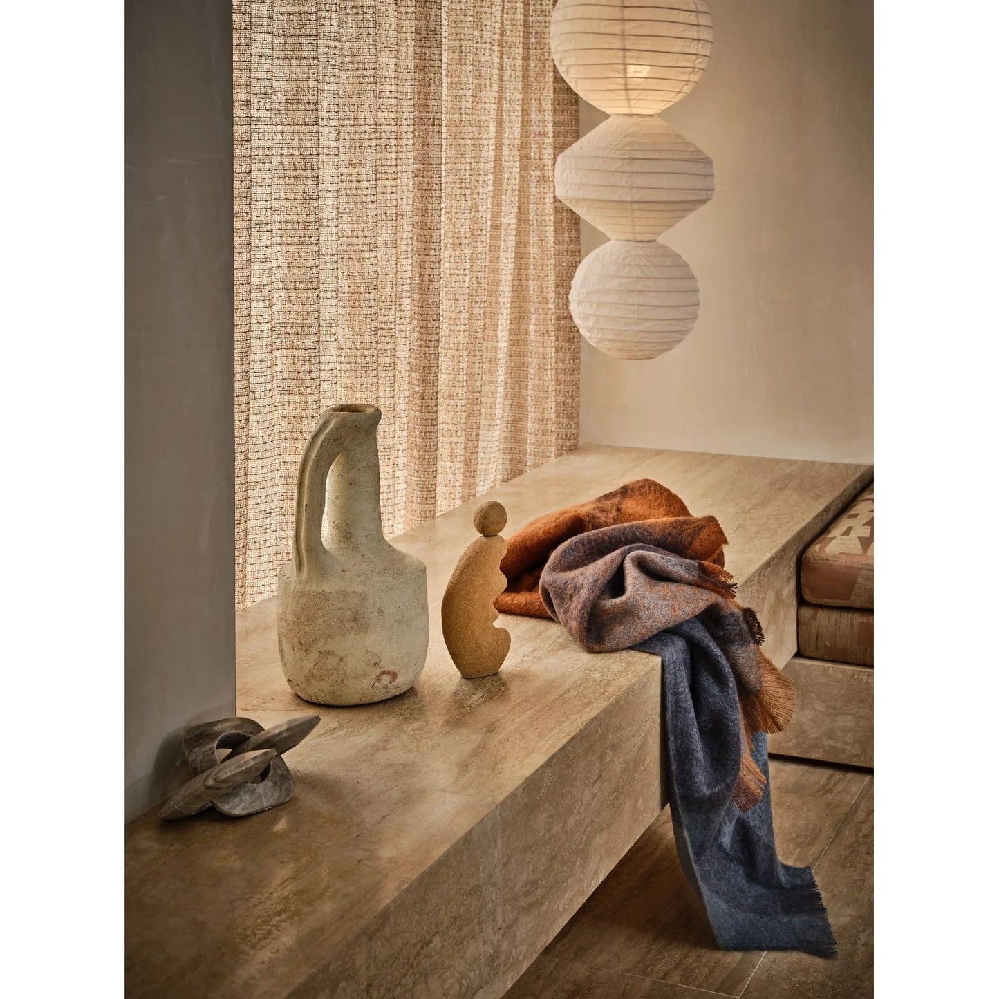 St Albans Mohair Throw Dargo
