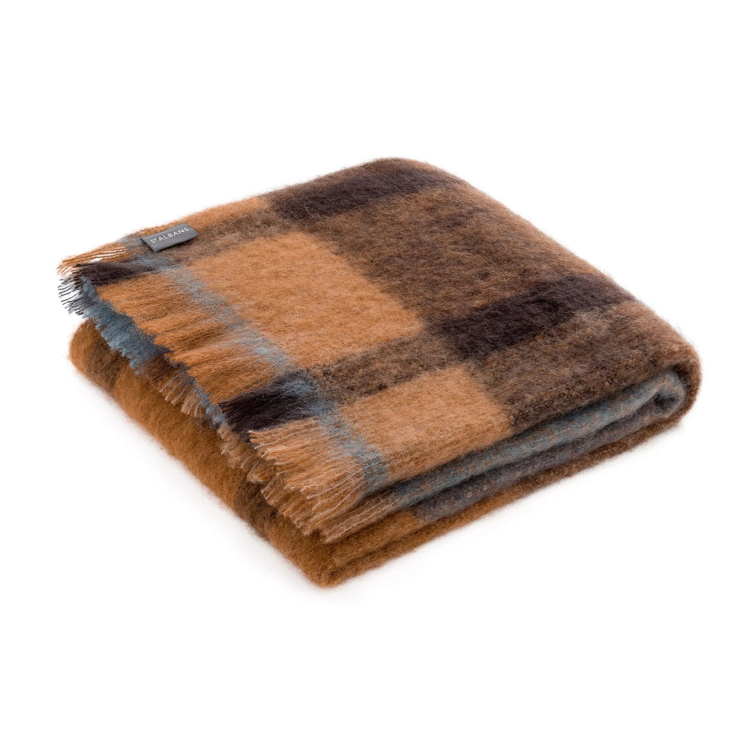 St Albans Mohair Throw Dargo
