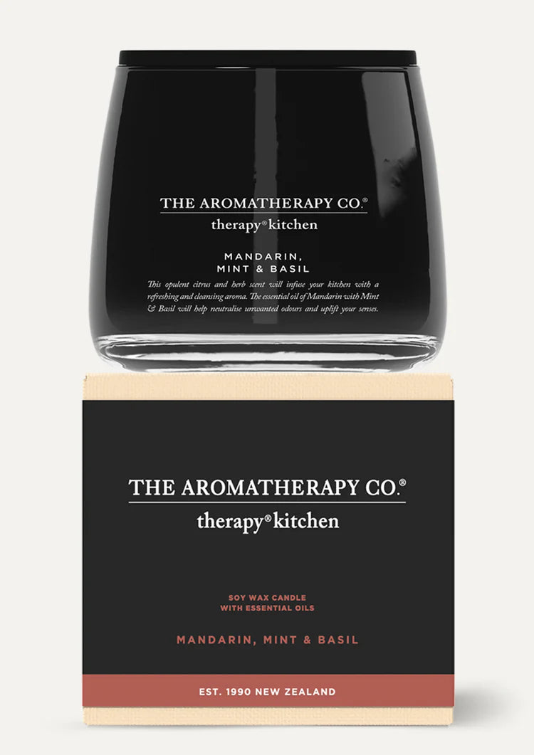 Therapy Kitchen Candle - Mandarin, Mint & Basil
