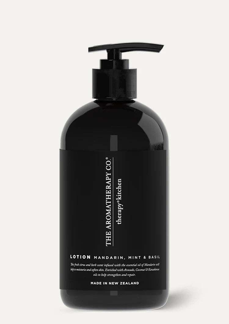 Therapy Kitchen Hand Lotion - Mandarin, Mint & Basil