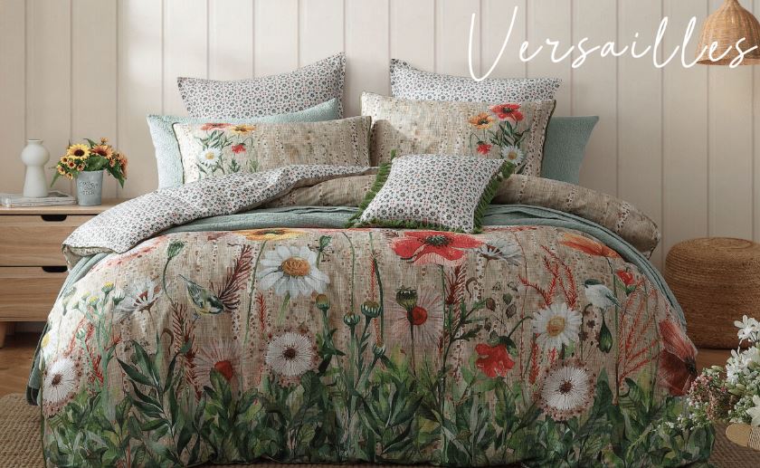 Versailles Multi Quilt Cover Set