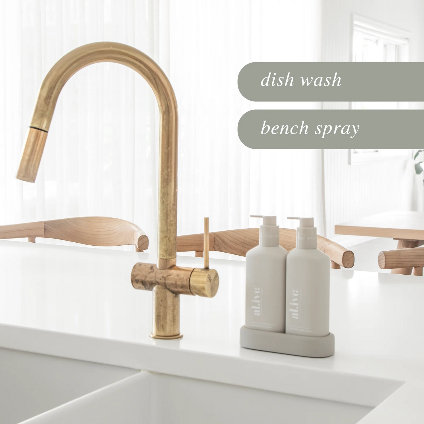 al.ive Kitchen Duo - Dish & Wash Stone