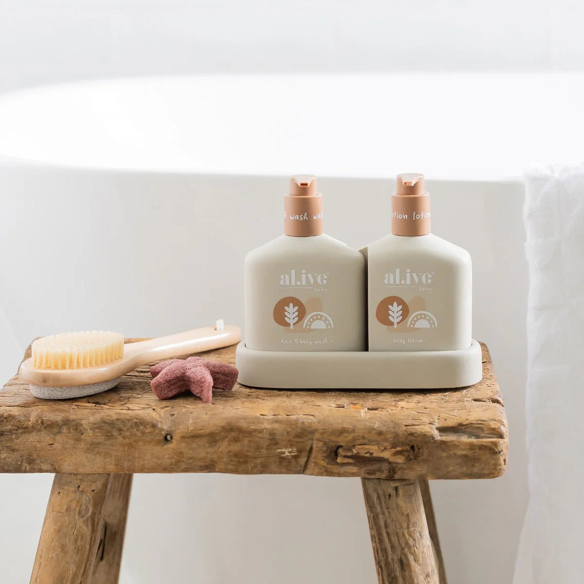 Baby Hair & Body Duo Calming Oatmeal