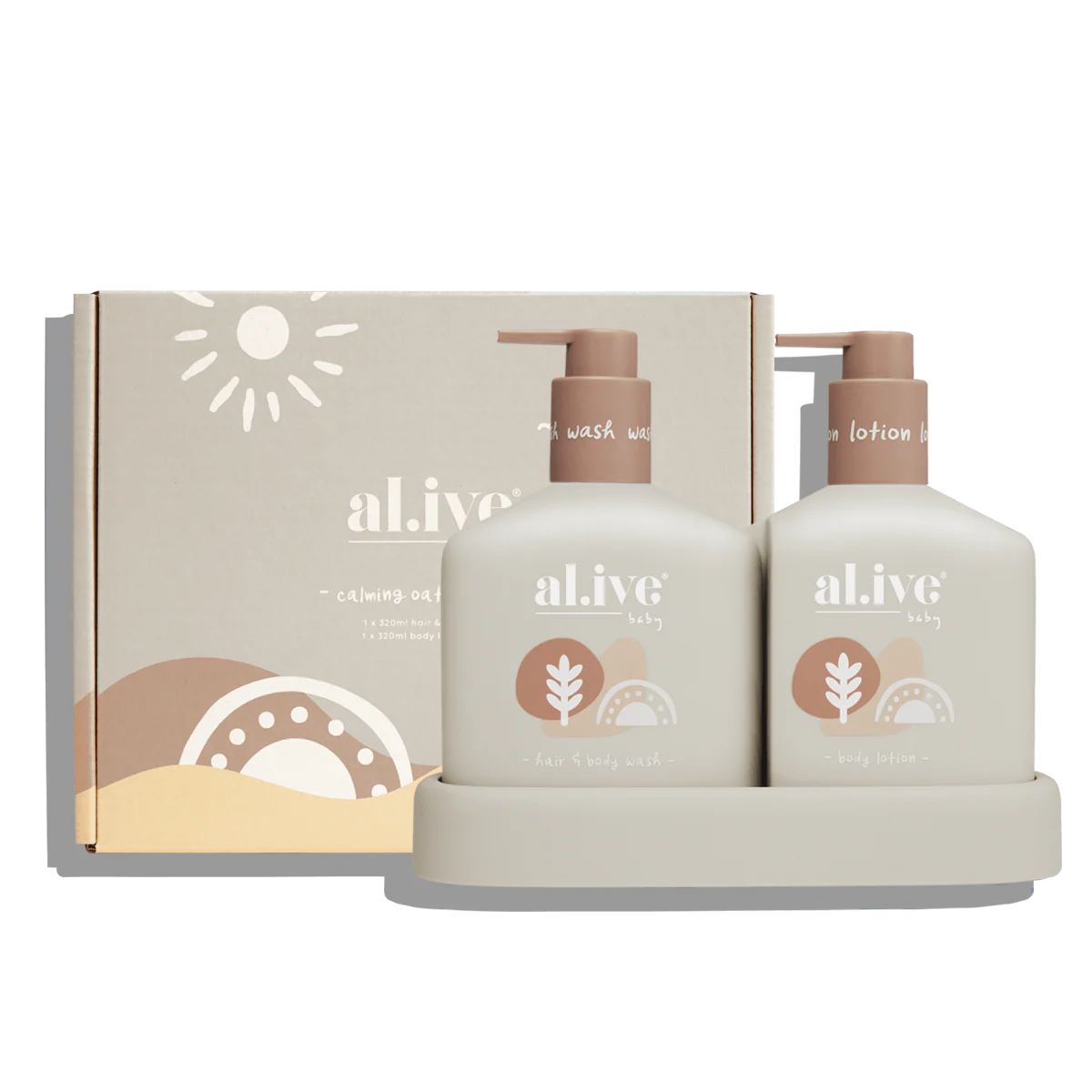 Baby Hair & Body Duo Calming Oatmeal