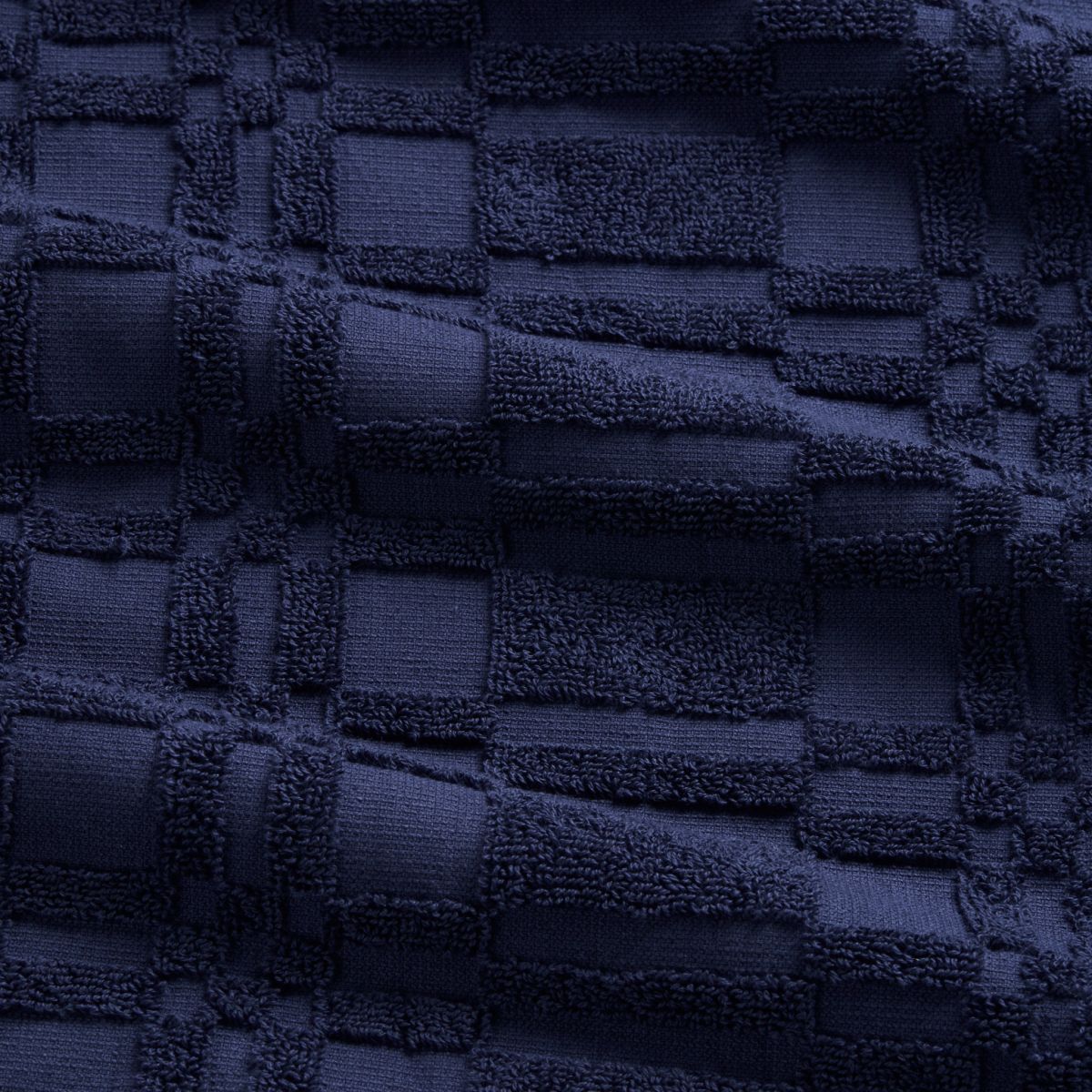 Checker Logo Adult Poncho French Navy