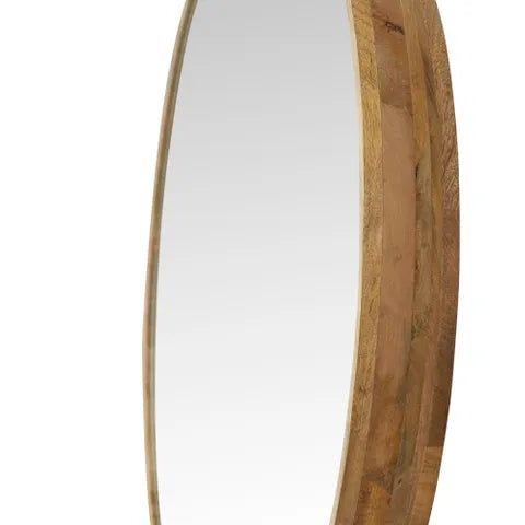 Duomo Wood Mirror Natural