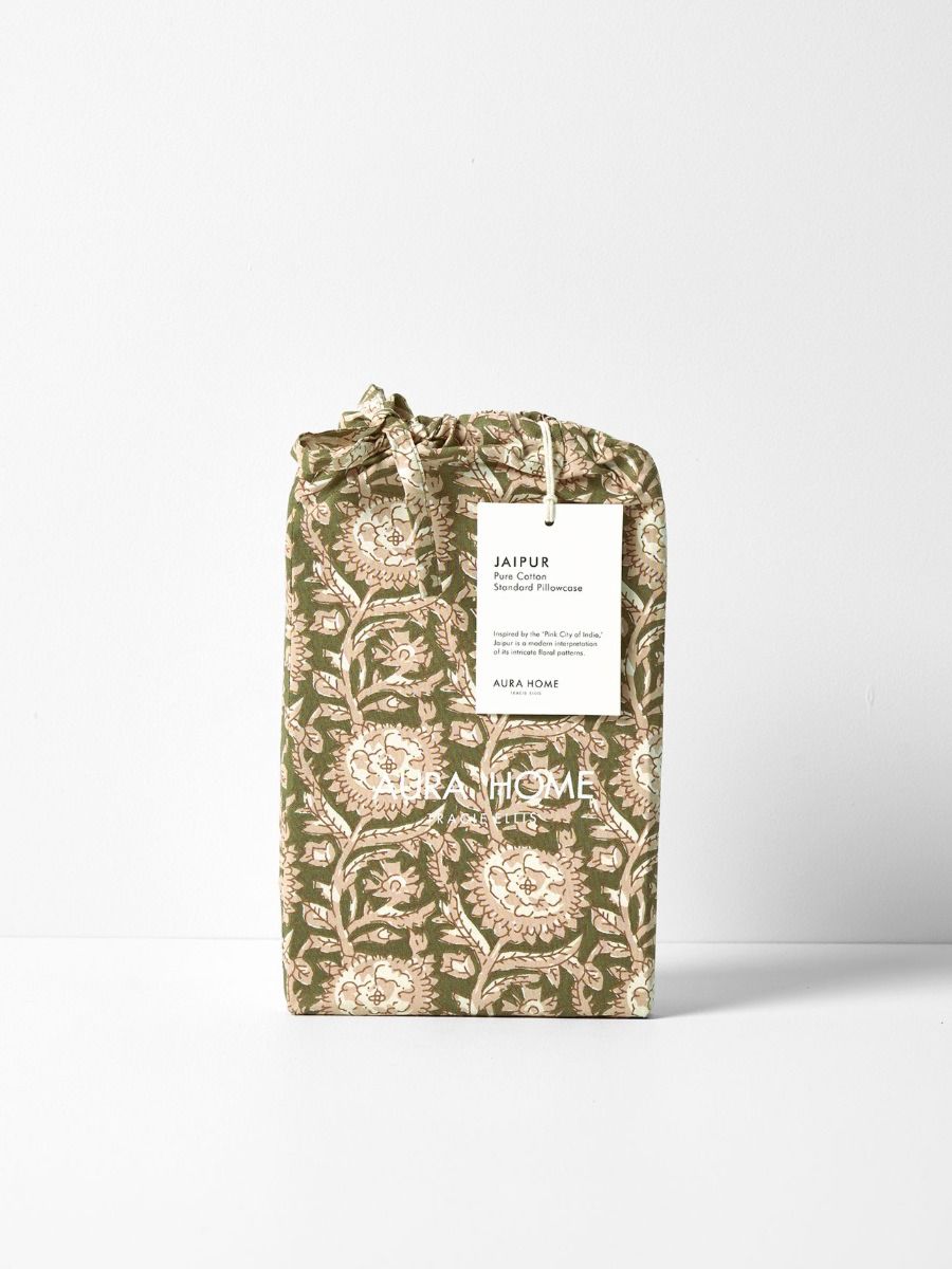 Jaipur Coverlet Olive