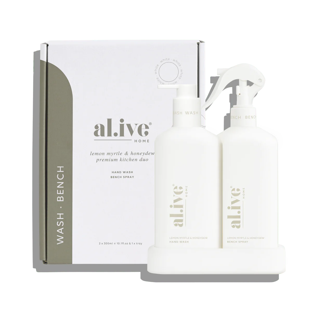 al.ive Kitchen Duo (WHITE) Lemon Myrtle & Honeydew
