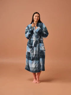 Plush Alec Navy Robe