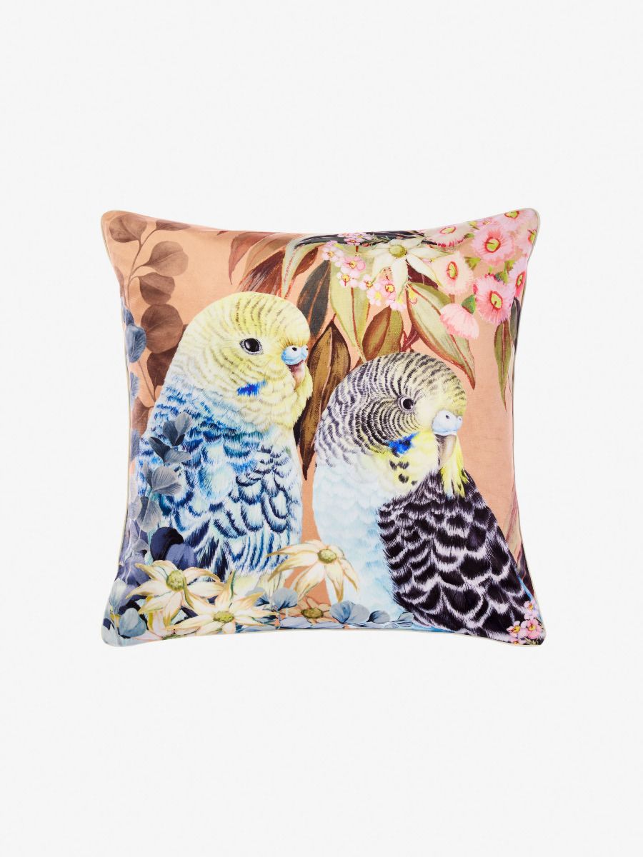 Budgie Cushion