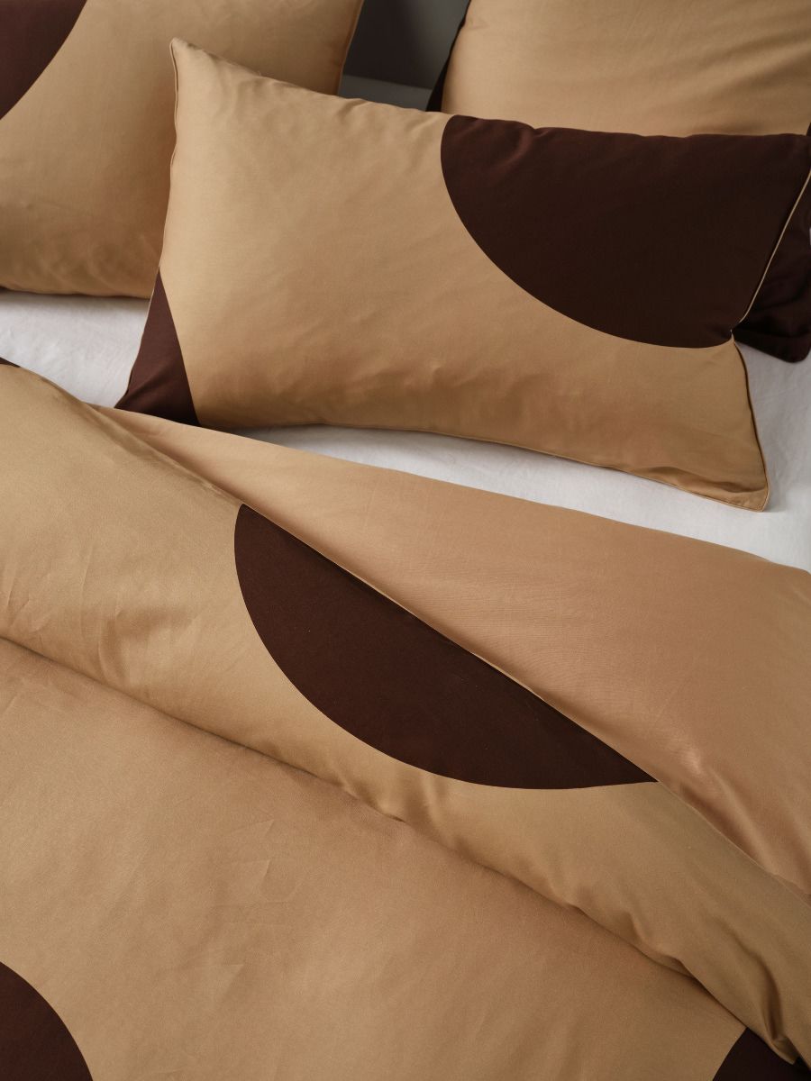 Pluto Clay Quilt Cover Set