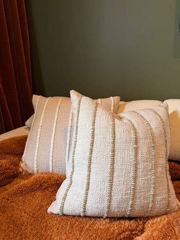 Elton Olive Cushion 48x48cm