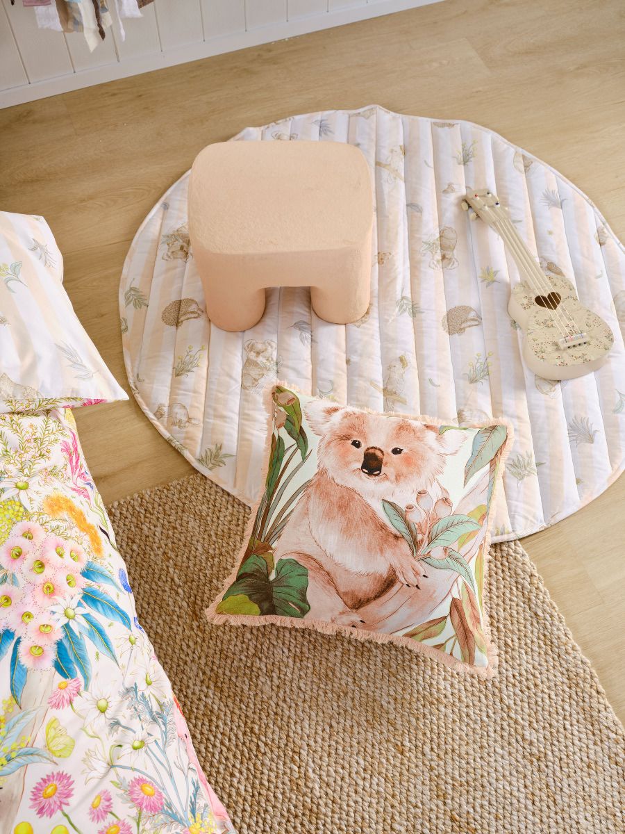 Kevin Koala Green Cushion