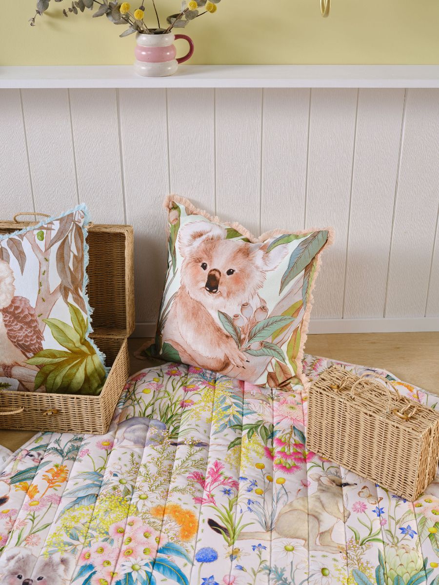 Kevin Koala Green Cushion