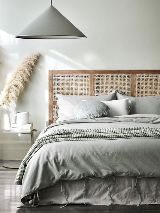 Maison Vintage Quilt Cover -Limestone