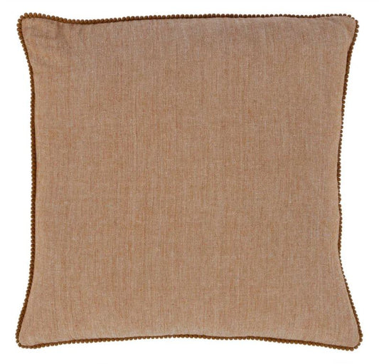 Wattle Trim Cushion Clay
